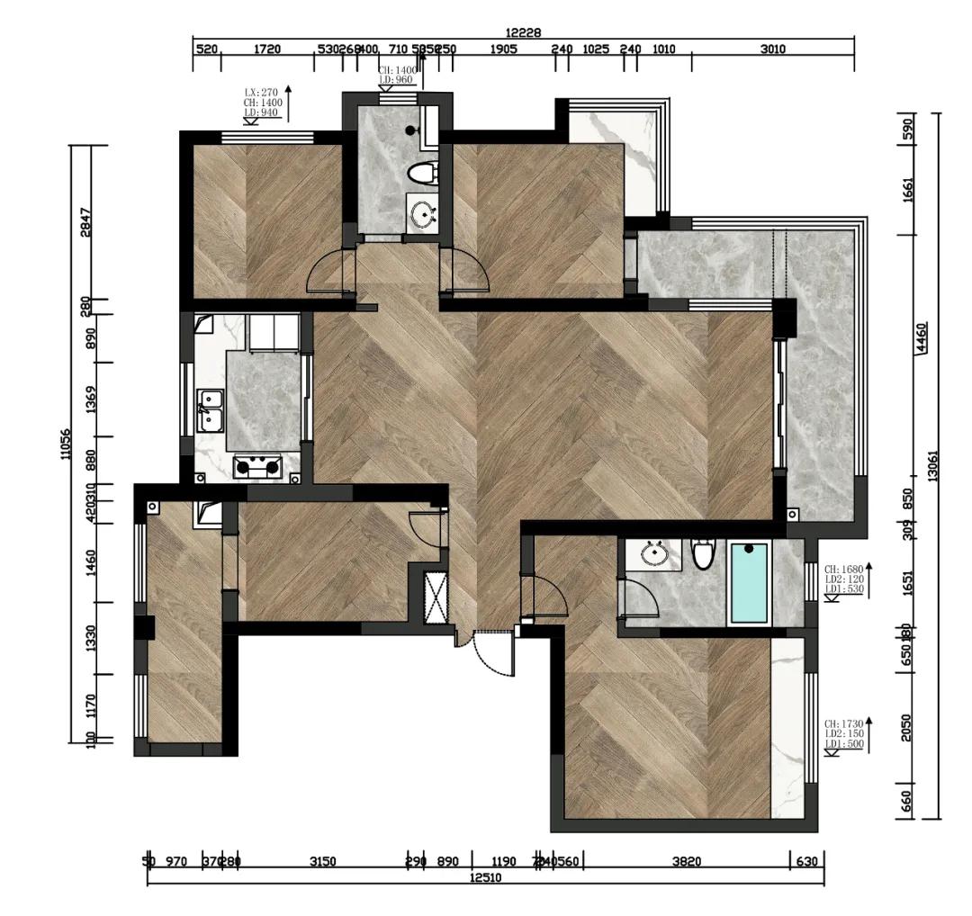 感谢13套案例给了参考，拿了房就要改造！这才是理想的精装房效果