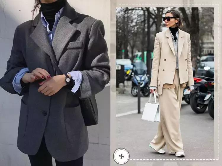 早春绝美穿搭中长款外套,开春必备外套推荐潮