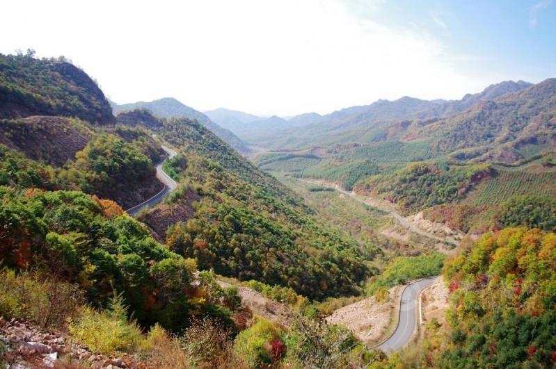 十一沿途风景,十一去红叶谷的景致