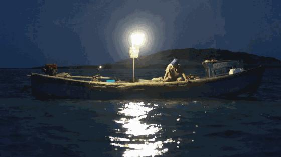 告别北上广：女白领朋友圈直播捕鱼，看了才知道什么是硬核海鲜