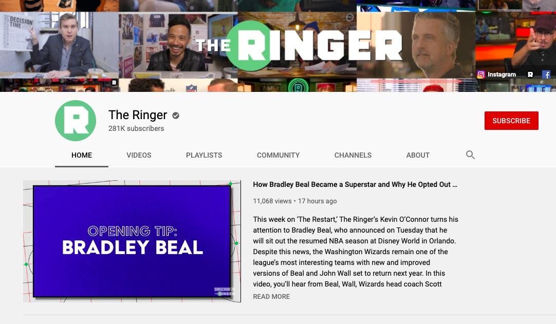 国外的体育频道,youtube上最火的中国视频