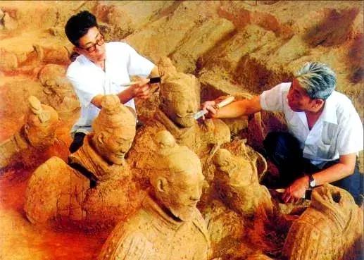 兵马俑文官俑解说,兵马俑解说员马导