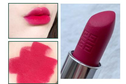 纪梵希口红小羊皮和红丝绒哪个好,纪梵希丝绒口红哪个色最火