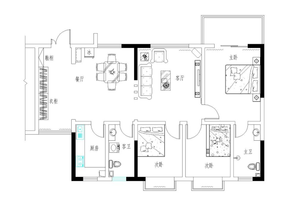 卧室装修必须避开的五种格局,卧室对着厕所怎么化解效果图