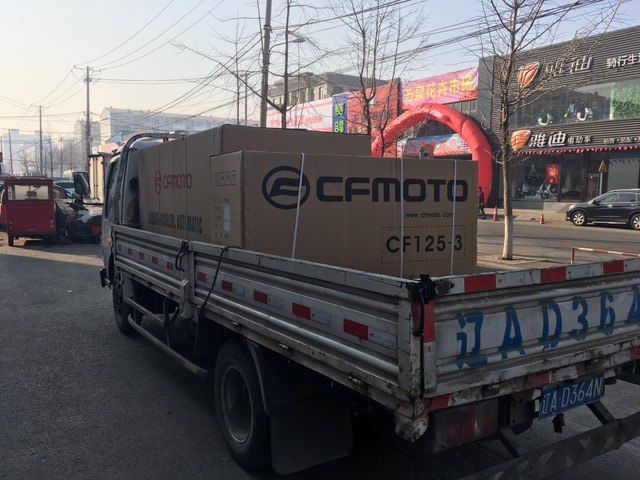 摩托车春风狒狒cf125,春风125摩托车适合1米5的人骑