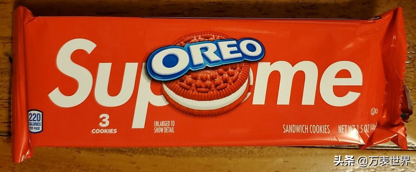 用勺子换一块劳力士,一块饼干几克