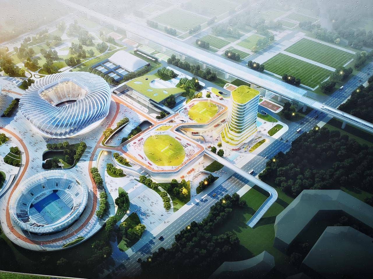 武汉足球公园建在哪里,武汉足球主题公园多大