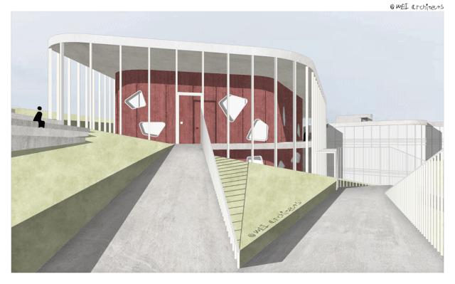 高端幼儿园设计效果图,单层幼儿园设计图及效果图