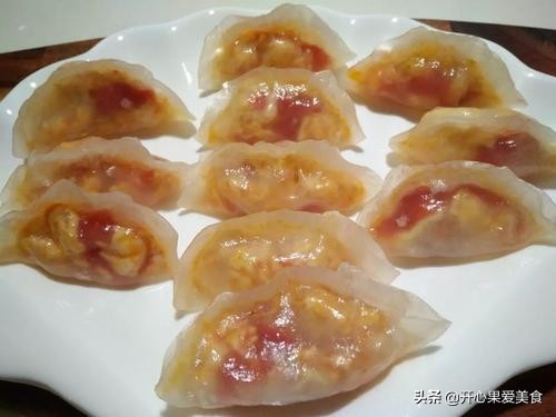 只用面粉做水晶蒸饺,蒸饺怎么做皮不硬又透明配方