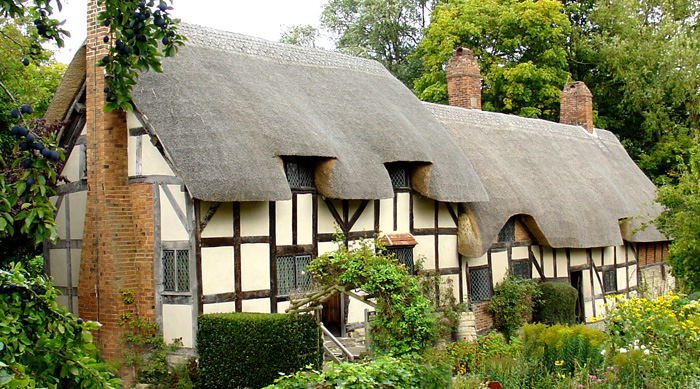 英国斯特拉特福位置,英国莎翁故居