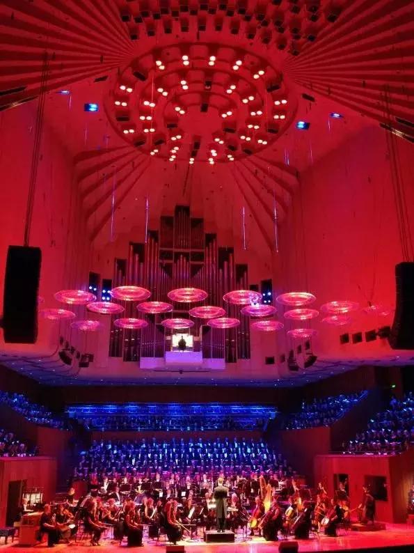 2021悉尼歌剧院灯光,悉尼歌剧院内部灯光效果