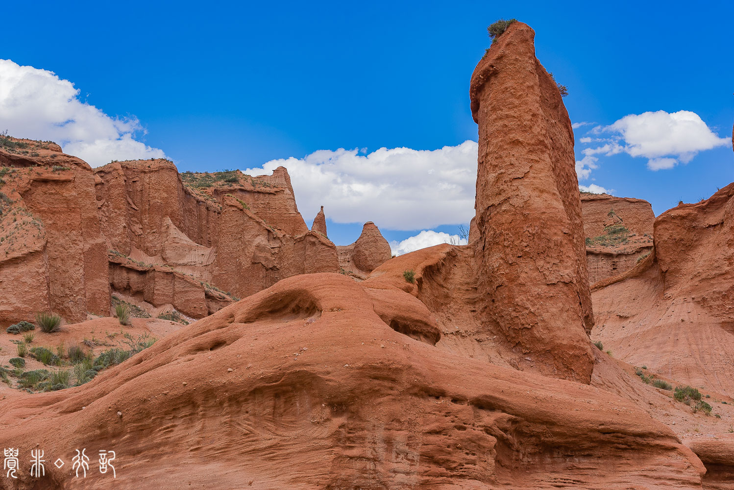 温宿大峡谷和甘肃七彩丹霞,温宿县丹霞大峡谷