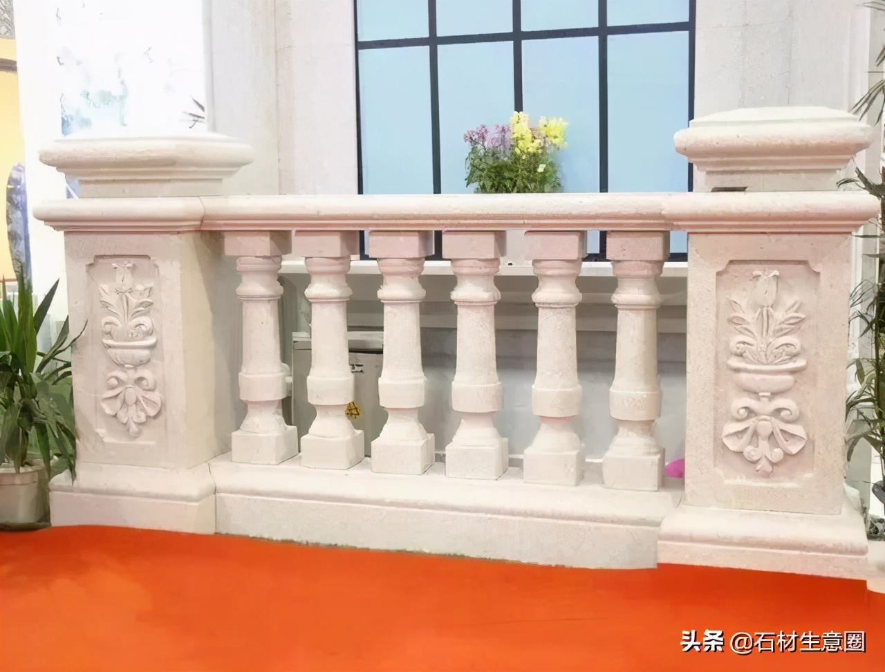 石材栏杆高档,天然石材栏杆样式