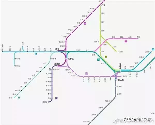中国高铁能跑350公里时速线路图,速记全国高铁线路图