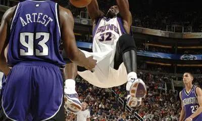 奥尼尔shaq系列篮球鞋白底黑皮面,奥尼尔自创shaq球鞋