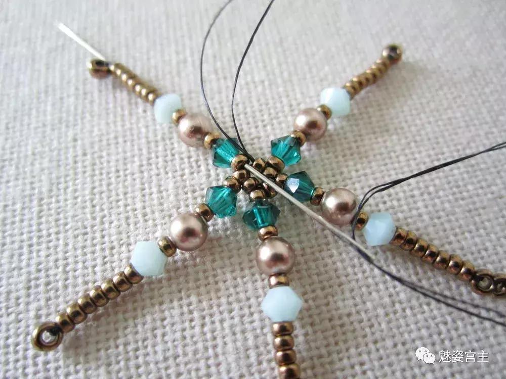 嘉德罗斯耳环怎么做教程,送你一副耳环