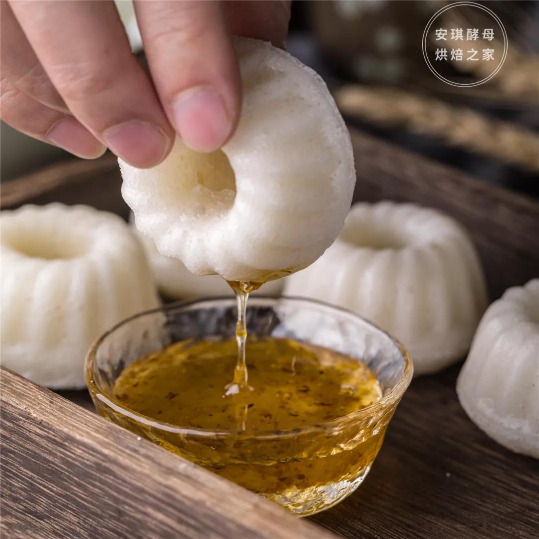 酒酿米发糕不用加面粉照样松软,浙江民间传统酒酿米发糕的做法