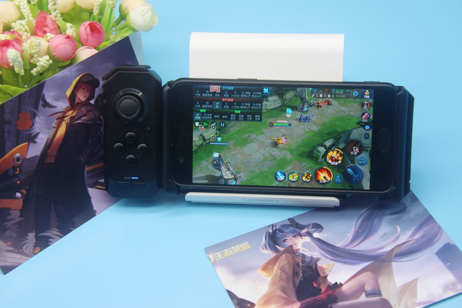 北通单双游戏手柄评测,北通h2手柄扩展握把