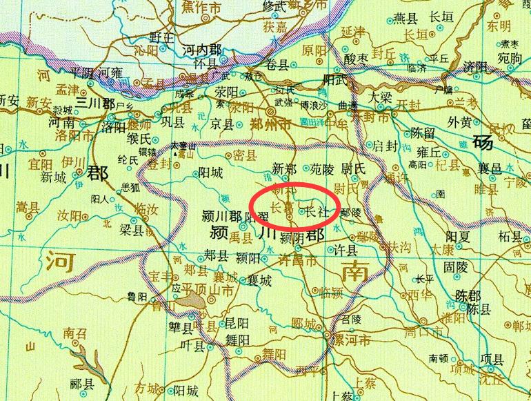 长葛古代建城史,河南省的春秋战国都城遗址