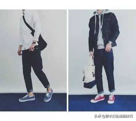 男士穿搭时尚潮流搭配九分裤,那些风格各异的男士时尚潮流穿搭