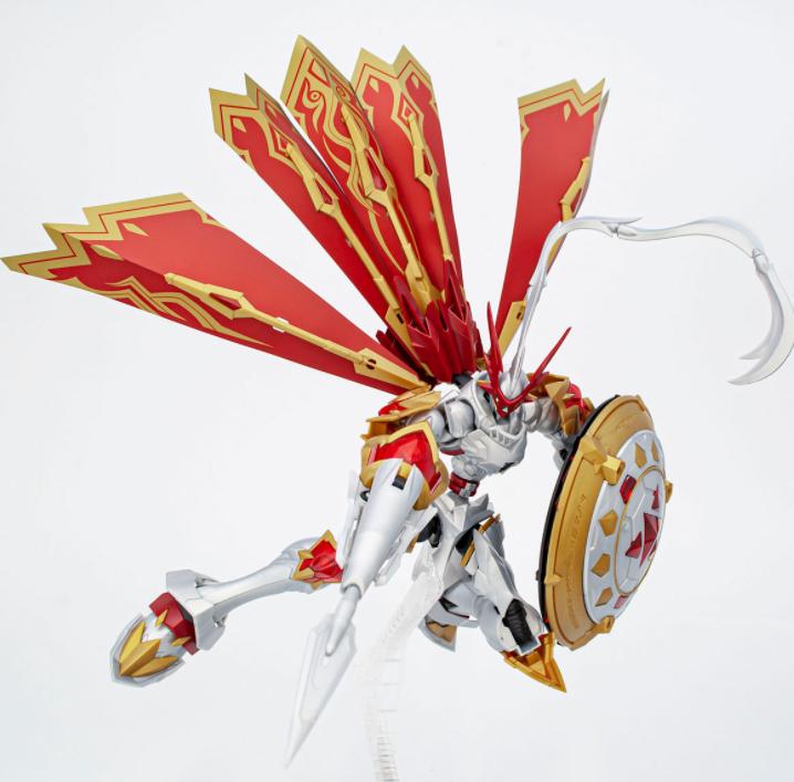 红莲骑士兽拼装成品 (红莲骑士兽盾牌拆解)