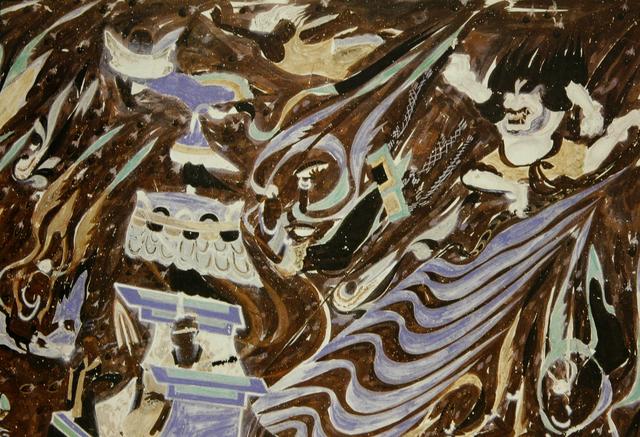 敦煌壁画320窟赏析,敦煌莫高窟420窟壁画