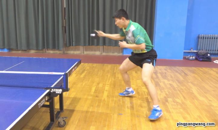 乒乓球正手打法和技巧视频讲解,直拍正手攻球爆发力