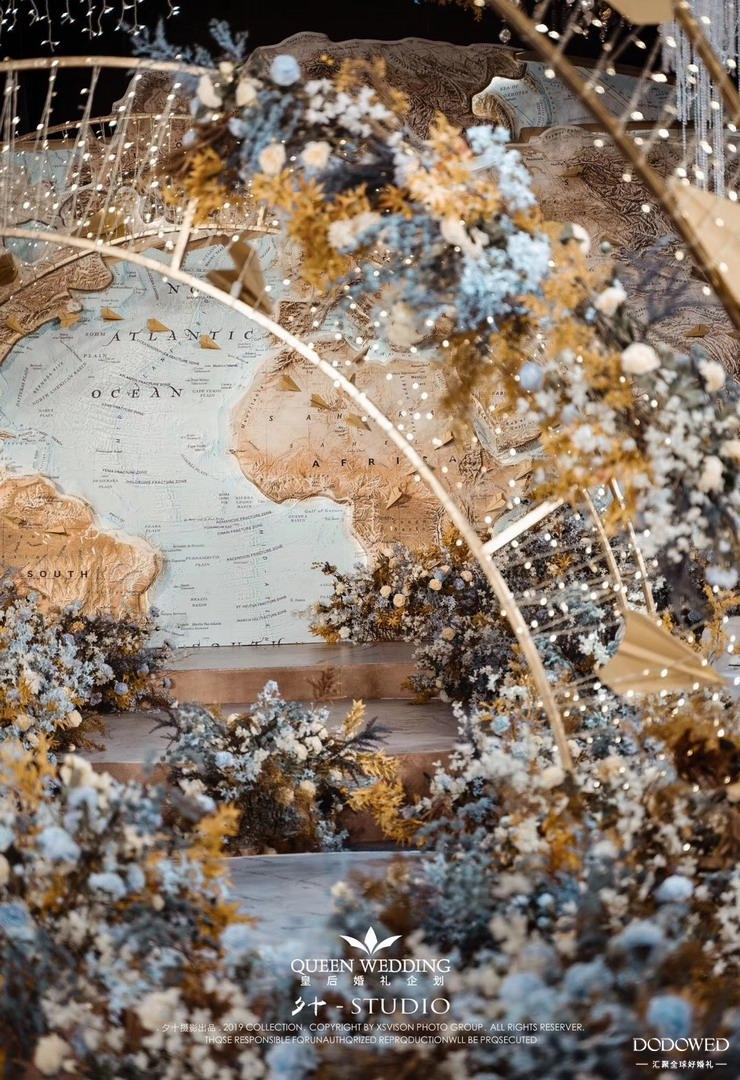 dodowed婚礼线上教学,浪漫唯美的西式主题婚礼