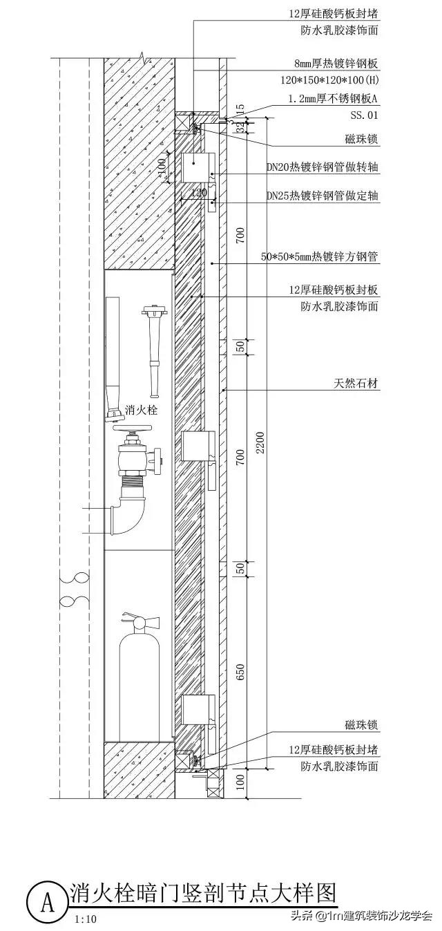 石材房间暗门工艺,石材暗门如何做到开启180度