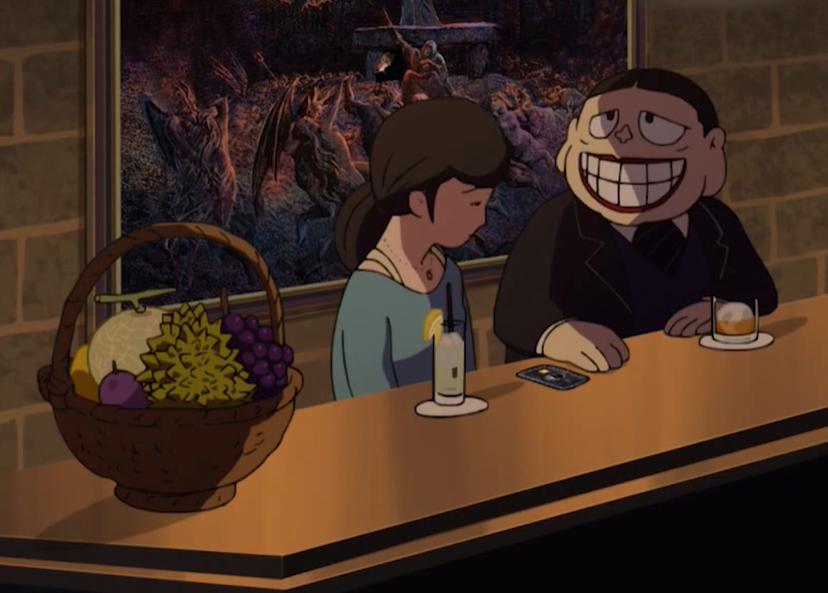 笑面推销员女生,笑面推销员大胖女孩