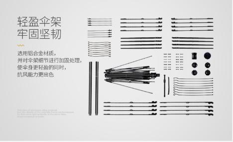 眼镜盒折叠伞,眼镜盒大小的雨伞