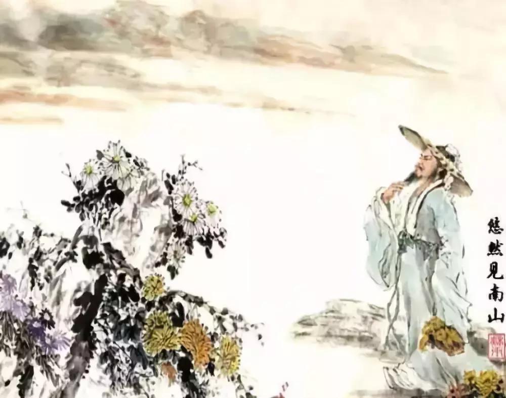 陶渊明崇尚自然的人生态度,陶渊明坚持自我素材