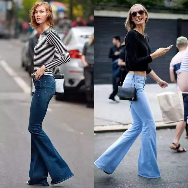 下身胖能穿阔腿裤吗,下半身胖胯宽穿阔腿裤好看吗