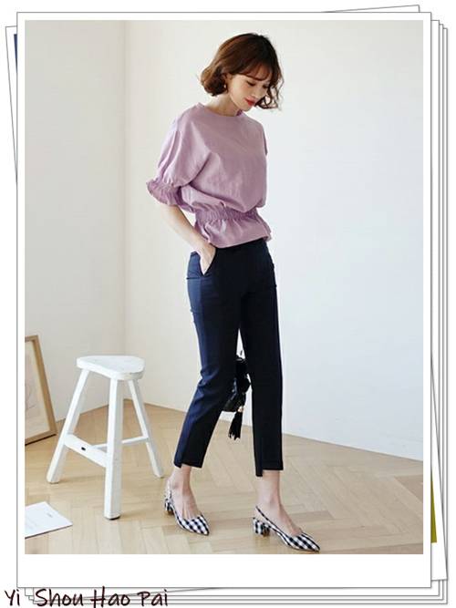 夏天流行的韩系穿搭可甜可撩,适合亚洲人的韩系穿搭