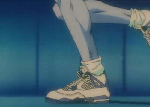 回味热血青春，灌篮高手中的实力战靴