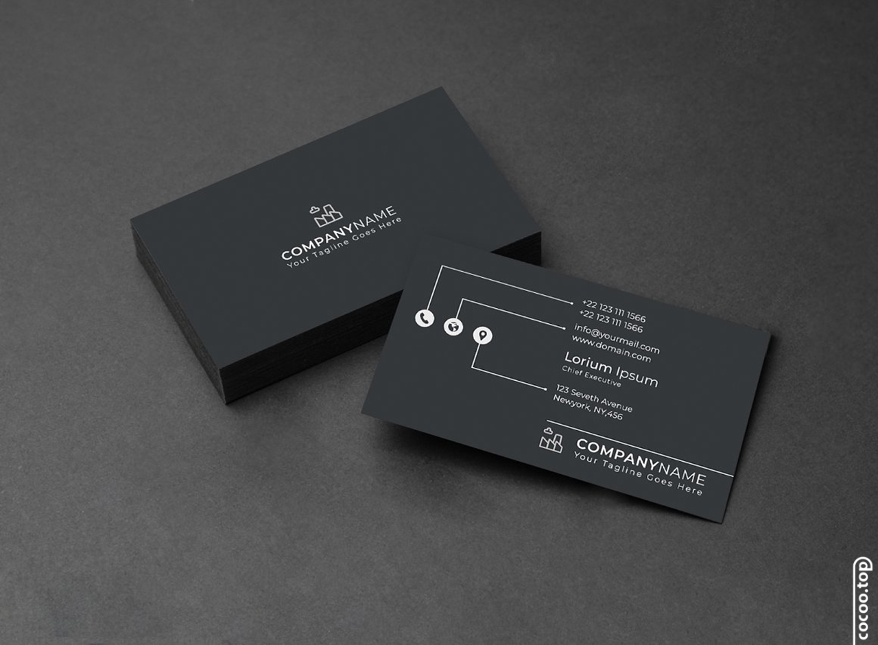 商务名片设计欣赏极致留白,商务名片设计欣赏简而雅