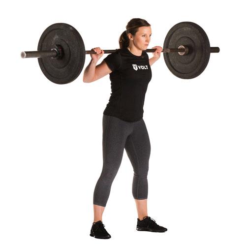 教你八个深蹲的动作,深蹲腰不直立是怎么练