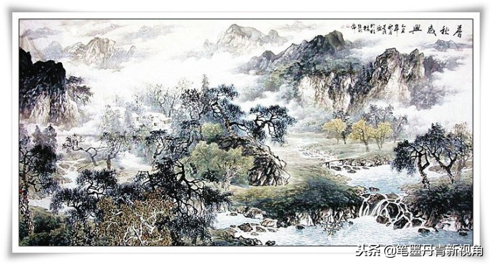 全星恒山水画,全星恒山水画作品