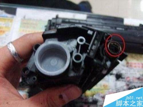 佳能2900打印机加碳粉教程,佳能2900硒鼓拆解