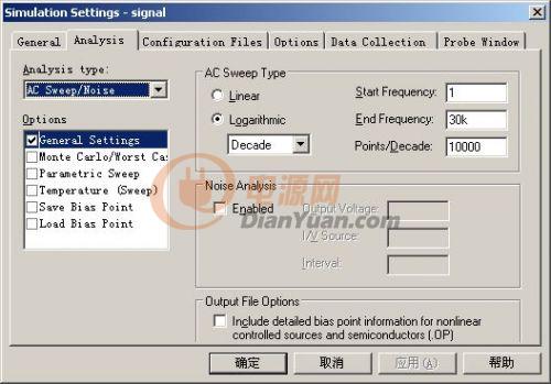 pspice仿真波形怎么导出,pspice模拟特性分析
