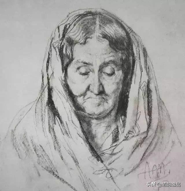 世界公认素描第一名门采尔,阿道夫门采尔素描作品