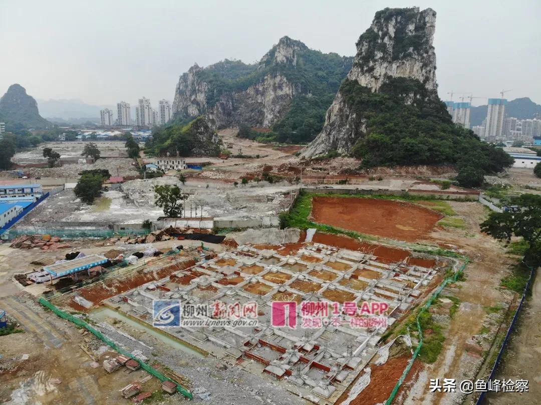 柳州园博园航拍图,柳州体育园最新规划