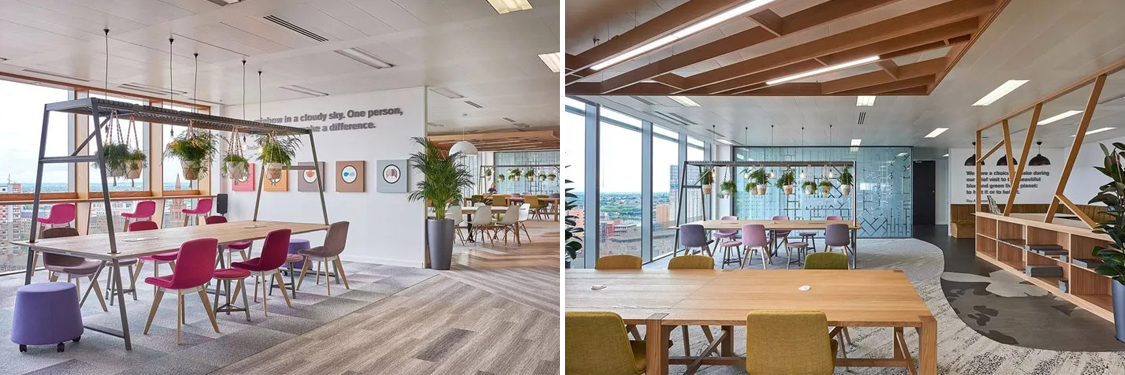 Interface英特飞办公室装修空间设计大改造