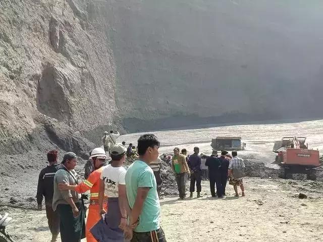 缅甸帕敢翡翠矿区发生大规模塌方,缅甸翡翠矿区塌方