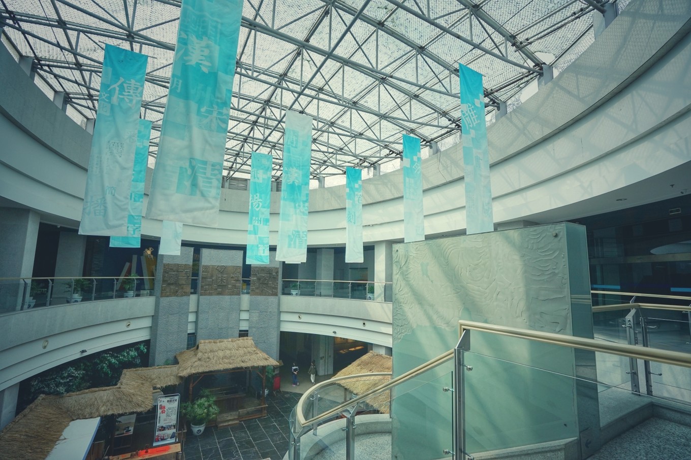 扬州参观双博馆路上的风景,扬州双博馆怎么参观合适