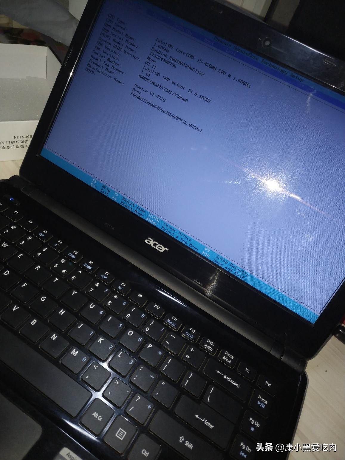 宏碁e1-471g加固态改光驱教程,宏碁e1-471g光驱位加硬盘