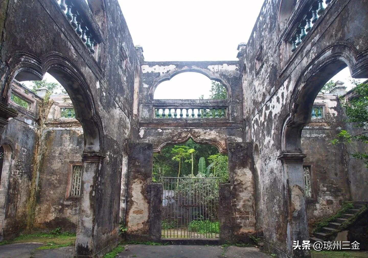 文昌符家大院老照片,海南文昌符家老宅