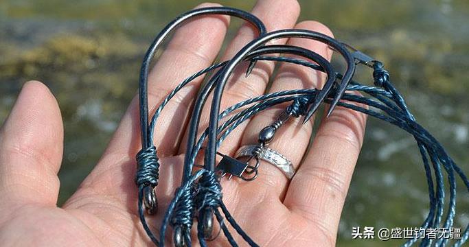 在家自己绑最灵敏防缠绕串钩绑法,钓鱼技巧利用牙签绑串钩实用简单