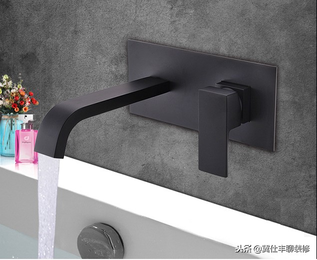 双孔入墙冷热水龙头安装示意图,入墙式水龙头要选品牌的吗