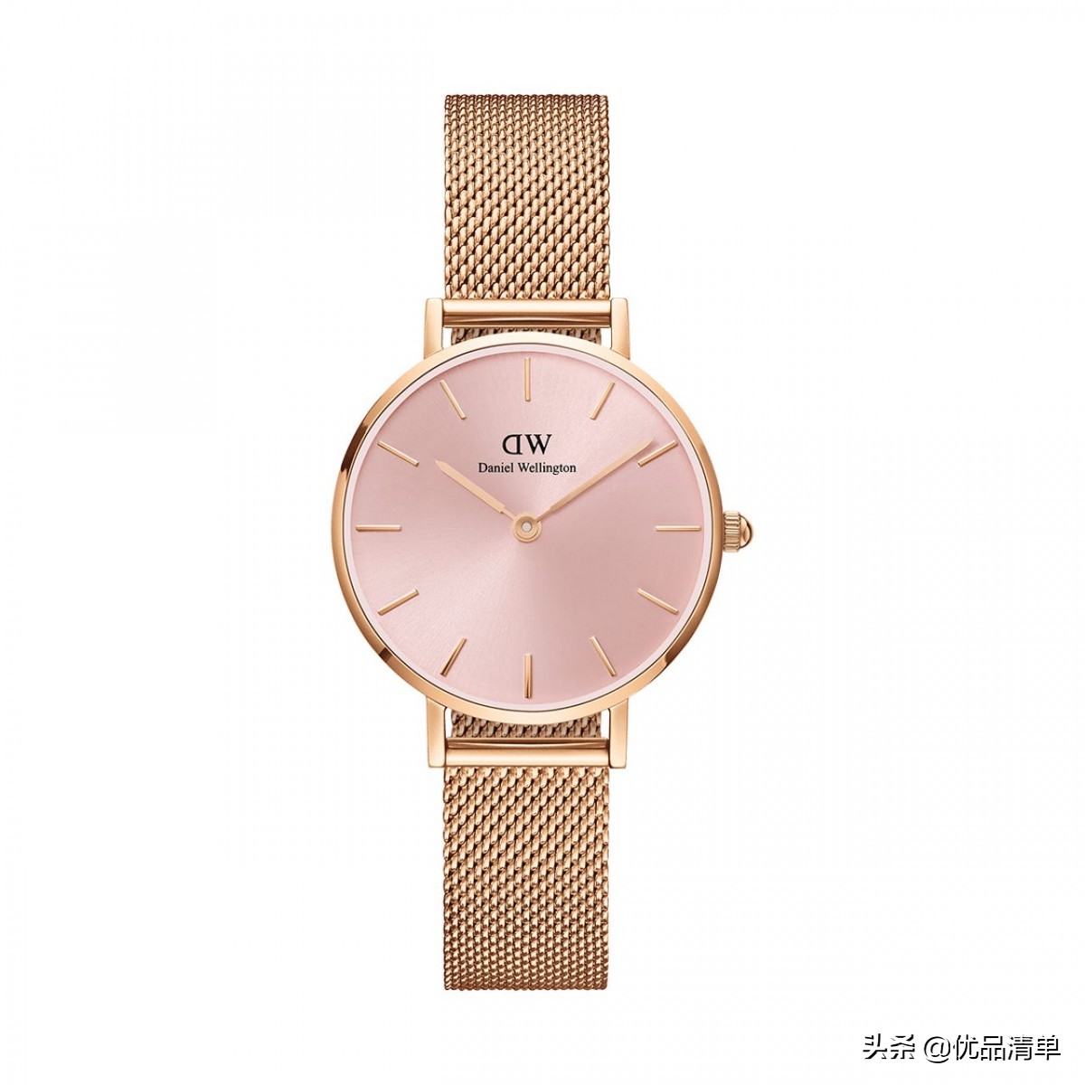 DW再出“绝招”，推出七夕限定樱粉色手表，干练之余不失女性柔美